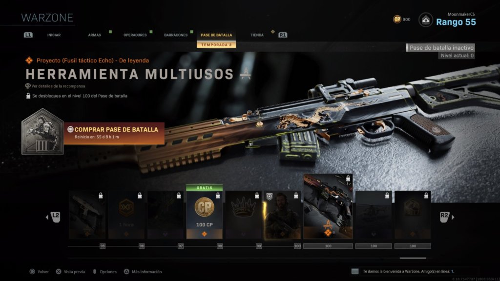 Herramiento multiusos - Warzone