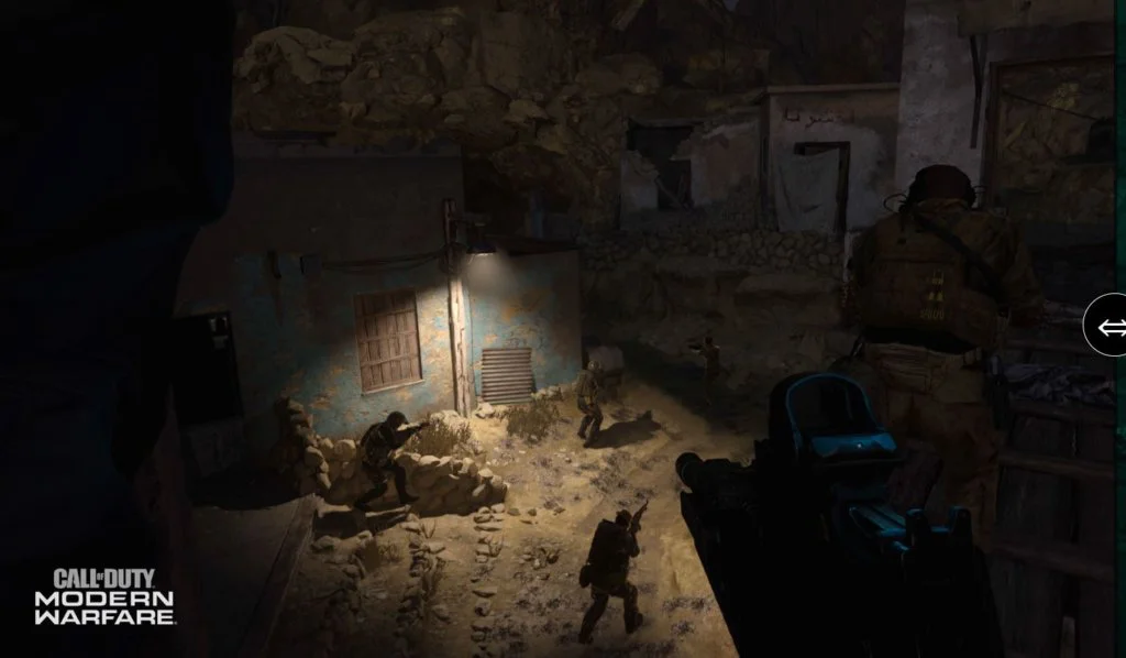 Call of Duty Modern Warfare nocturno 1