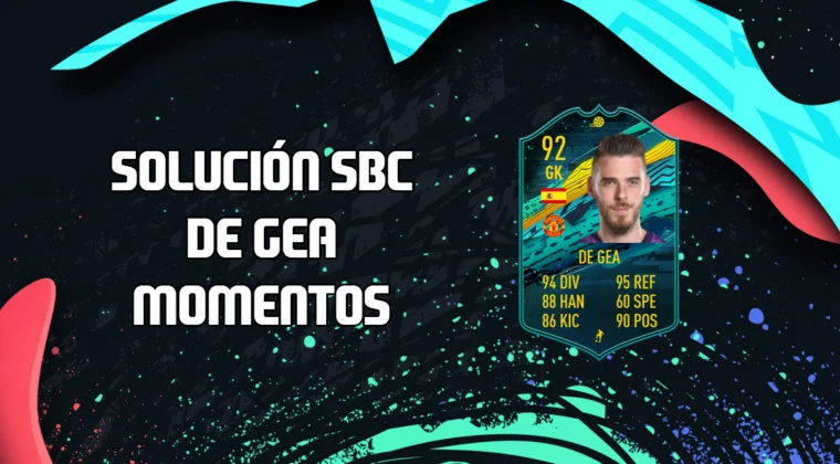 Imagen de FIFA 20: Solución al SBC de David De Gea Momentos