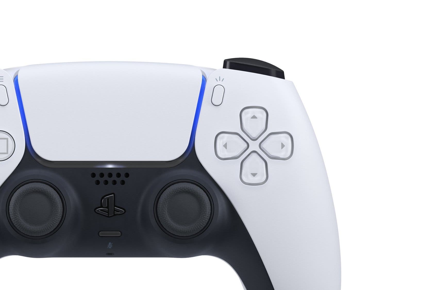En detalle los joystick de DualSense, el mando de PlayStation 5