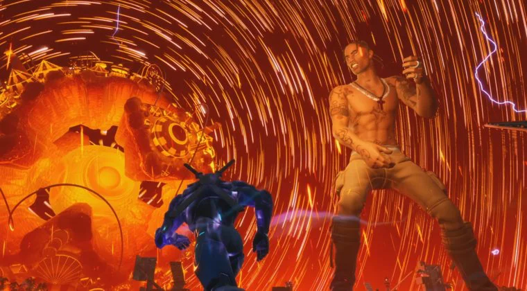 Imagen de Así fue el increíble concierto de Travis Scott en Fortnite