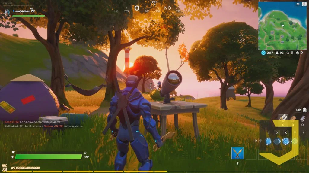 Fortnite campamentos 4