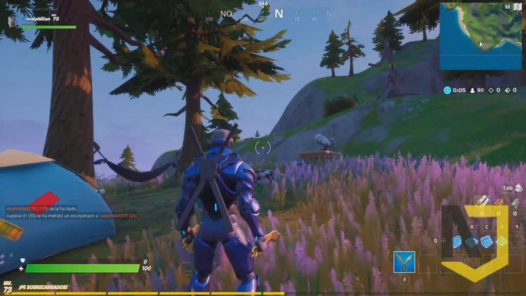 Fortnite campamentos 5