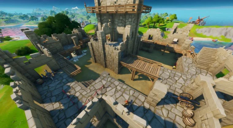 Imagen de Desafío de Fortnite: Destruye gnomos en Acampamiento Abadejo o Fortín Ruinoso