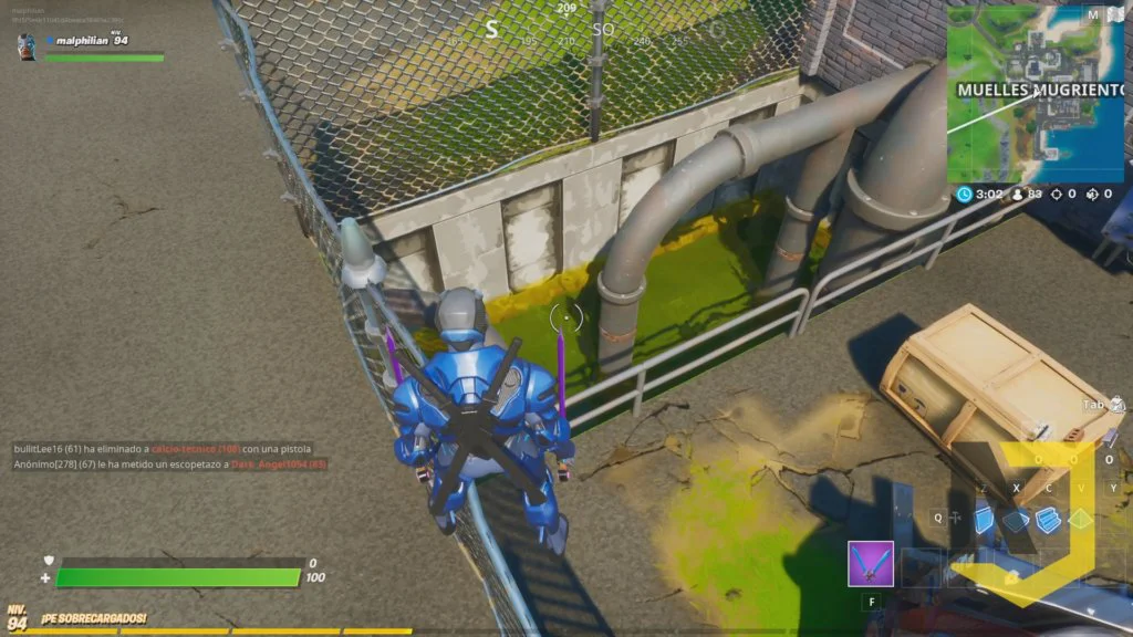 Fortnite llaves inglesas 4