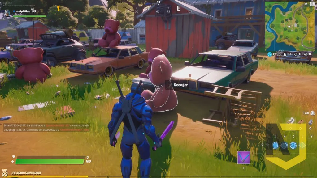 Fortnite ositos de peluche 4