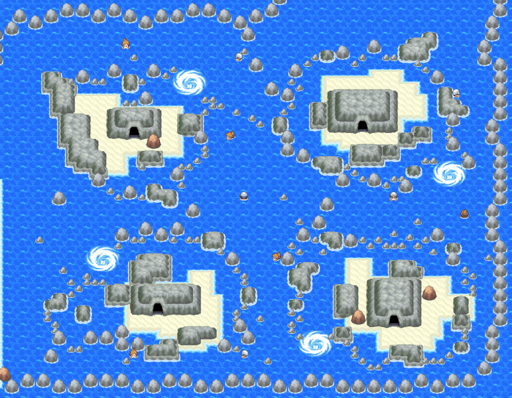 Islas Remolino Johto