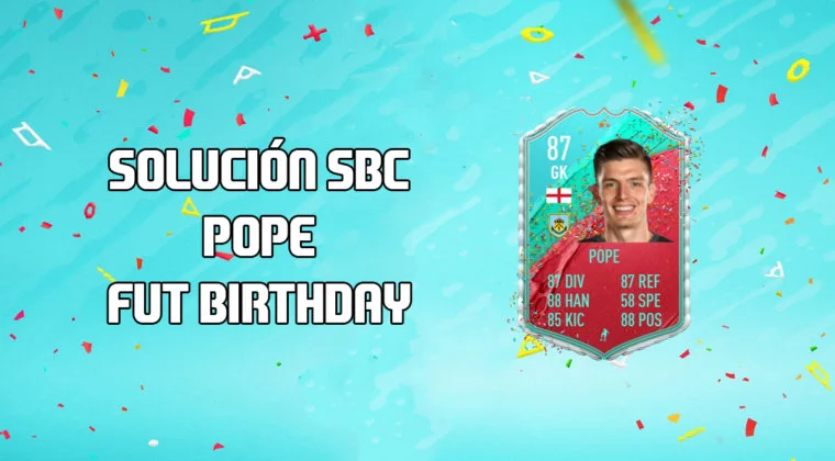 Imagen de FIFA 20: Solución al SBC de Nick Pope FUT Birthday