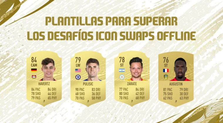 Imagen de FIFA 20: Plantillas baratas y competitivas para superar los desafíos Icon Swaps offline