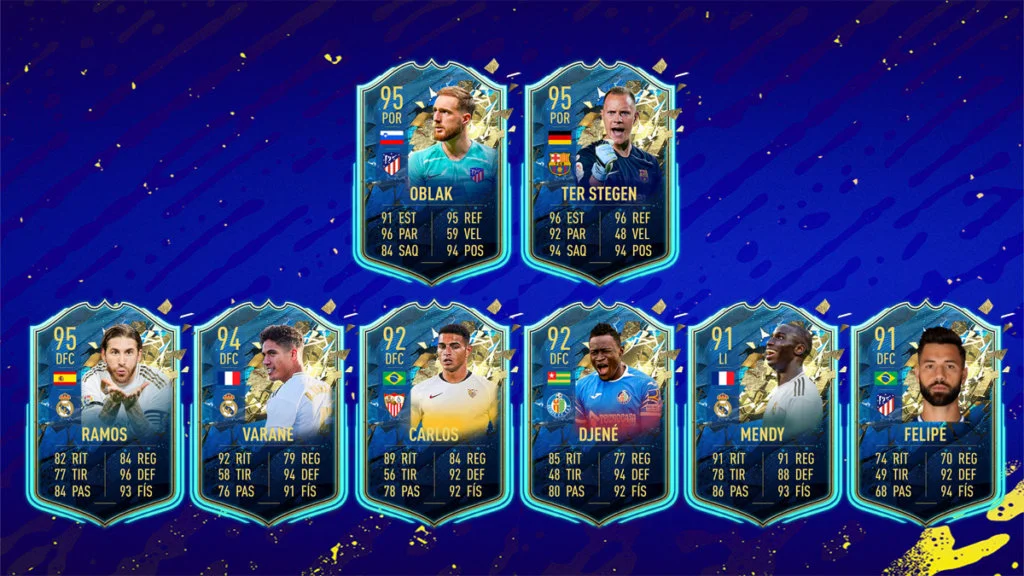 Porteros y defensa TOTS LaLiga