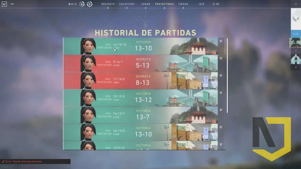 Valorant reportar 2