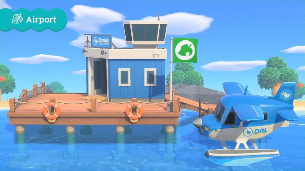 animal crossing aeropuerto