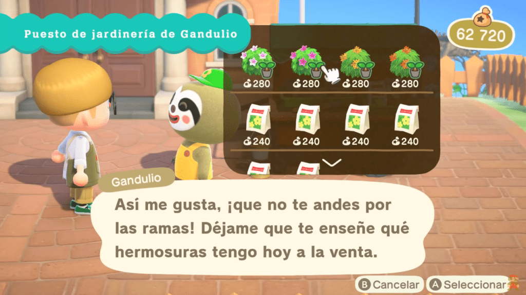 animal crossing gandulio