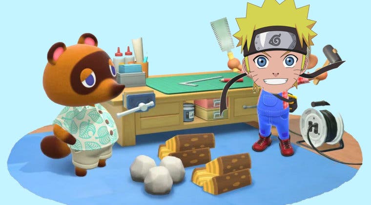 Imagen de Animal Crossing: New Horizons y Naruto, el increíble crossover que un fan ha creado