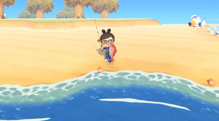 Imagen de Animal Crossing: New Horizons - Todos los peces que podrás pescar en abril (con lugar y hora)