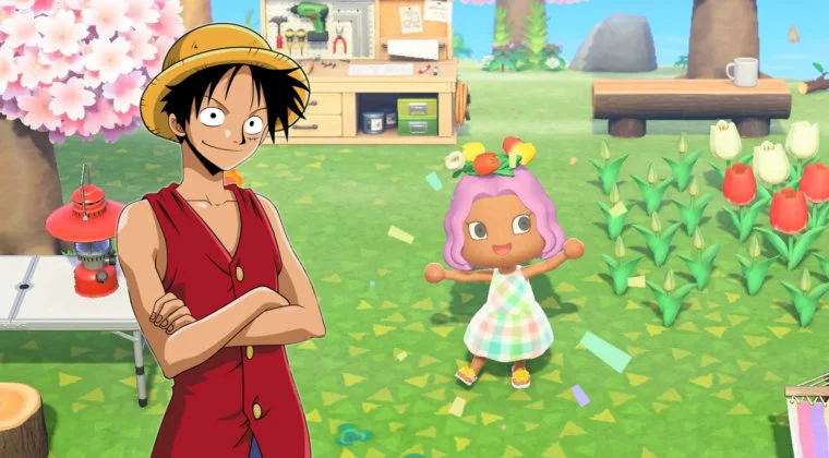 Imagen de Así es como un fan de One Piece decora su casa en Animal Crossing: New Horizons