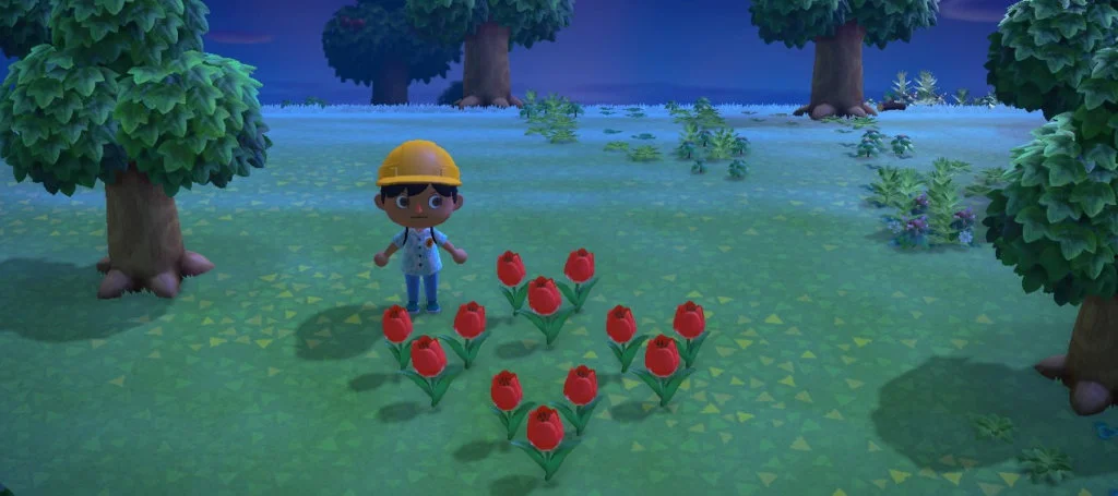animal crossing plantas circulo