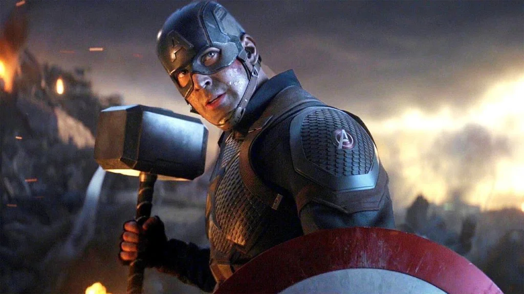 capitan america endgame thor