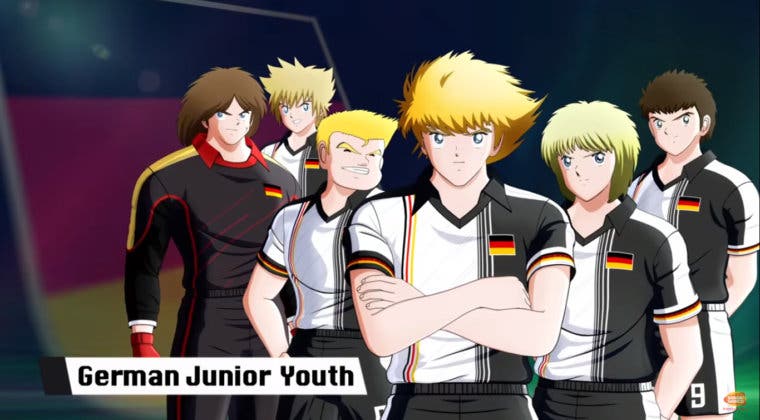 Imagen de Captain Tsubasa: Rise of New Champions muestra en acción a la selección alemana