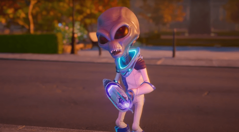 Imagen de El remake de Destroy All Humans! nos da la bienvenida a Rockwell en su nuevo tráiler