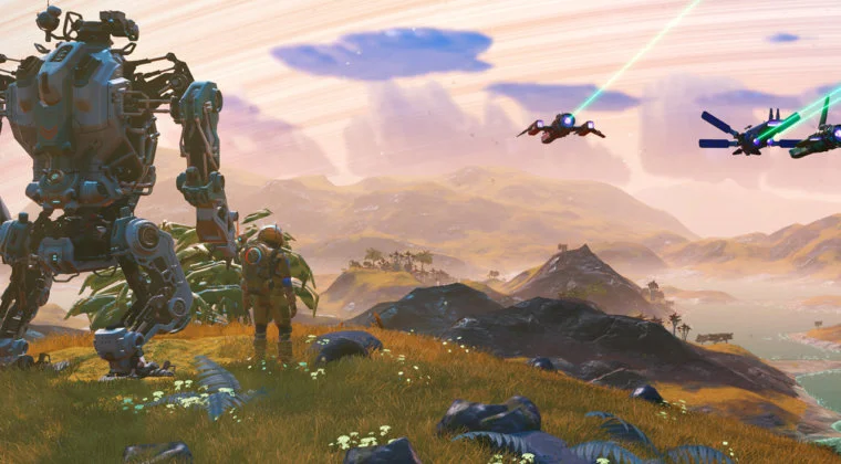 Imagen de No Man's Sky confirma la llegada de 'mechas' con la actualización gratuita Exo Mech