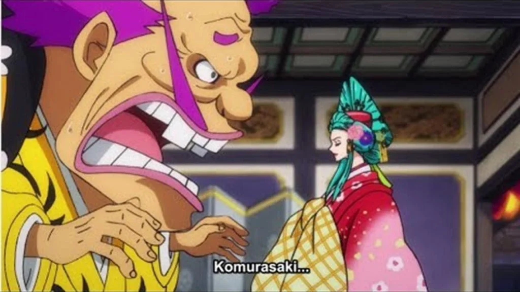 one piece 927 orochi y cortesana
