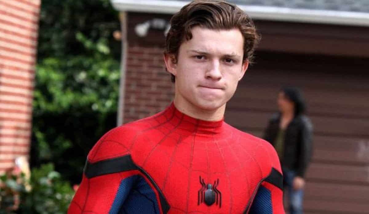 Tom Holland shares a very special photo from the filming of Spider-Man 3