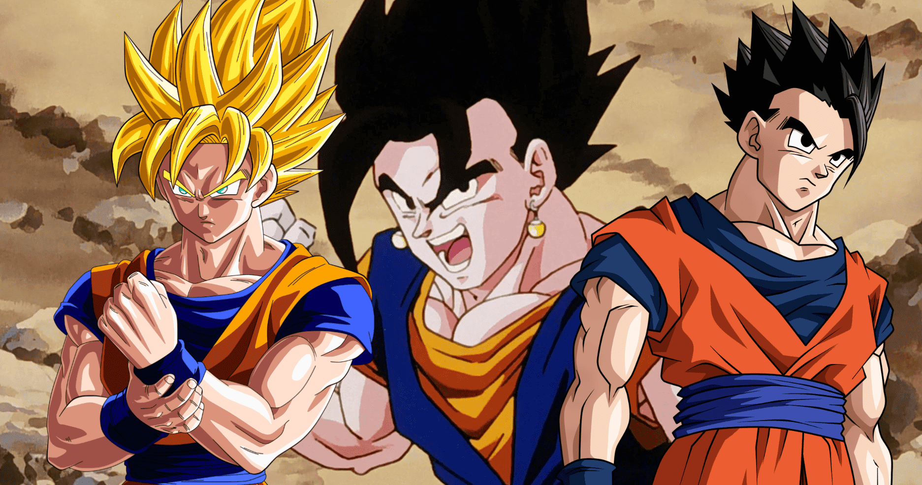 Dragon Ball Z: Imaginan a Gokhan, la fusión de Goku y Gohan ante Super Buu