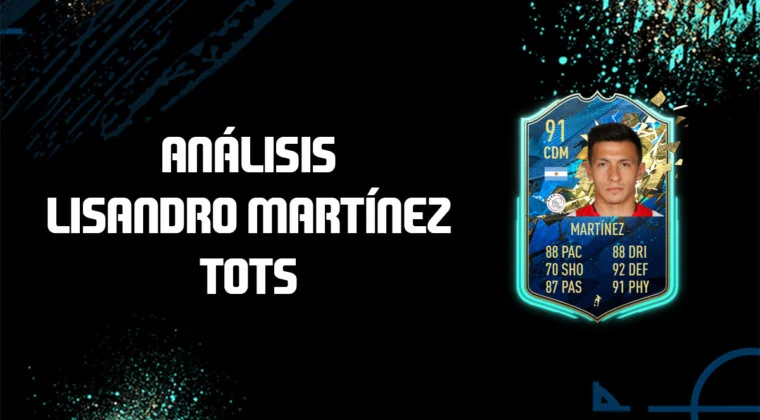 Imagen de FIFA 20: análisis de Lisandro Martínez TOTS, la nueva carta free to play