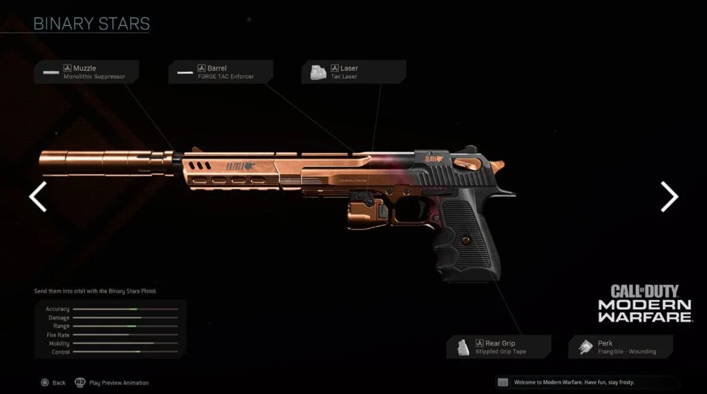 Binary Stats Modern Warfare