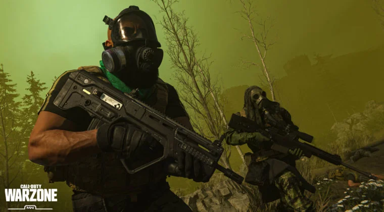 Imagen de Un nuevo bug de Warzone permite tener una máscara de gas infinita