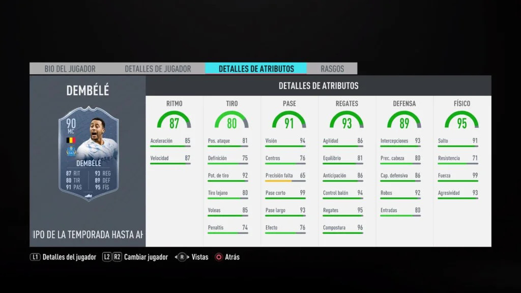 Dembele Parrafo