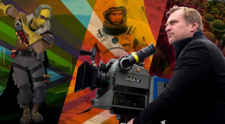 Imagen de Fortnite nos permitirá ver una película completa de Nolan desde dentro del juego
