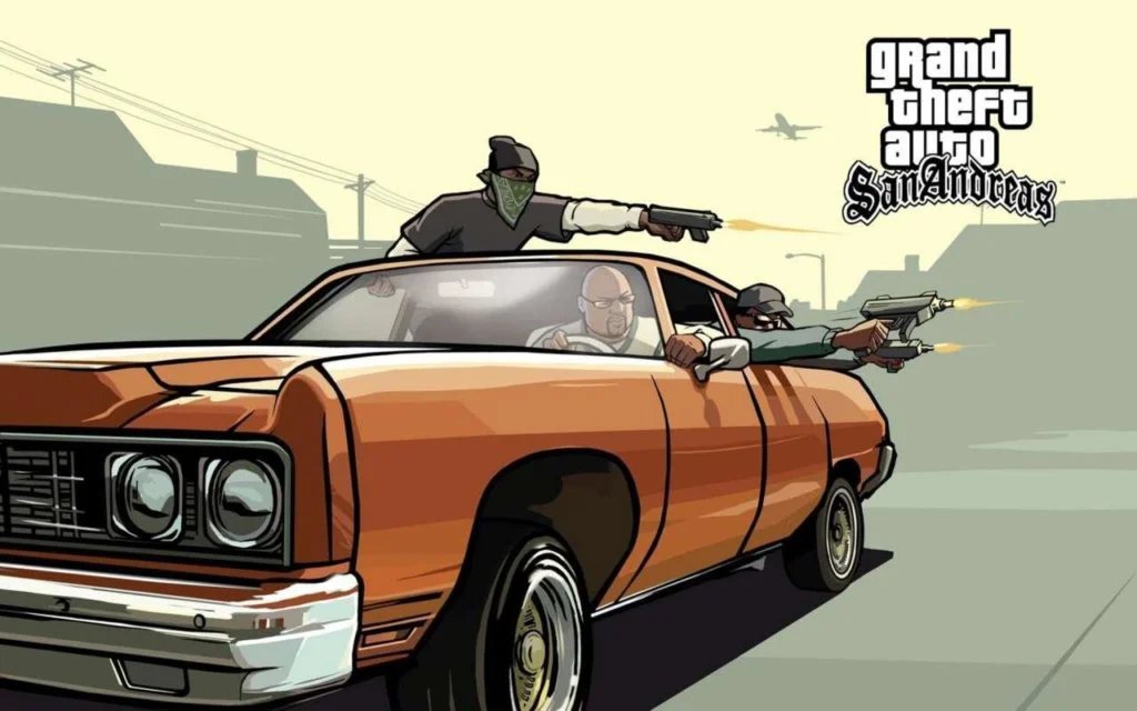 GTA: San Andreas videojuegos
