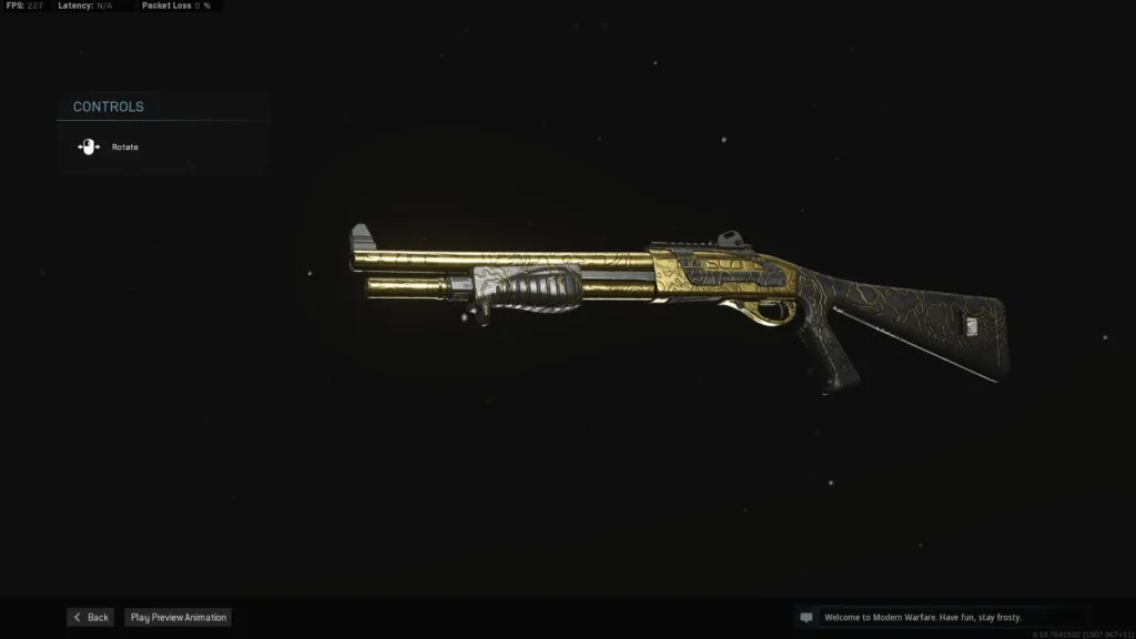 Modelo 680 Oro Modern Warfare