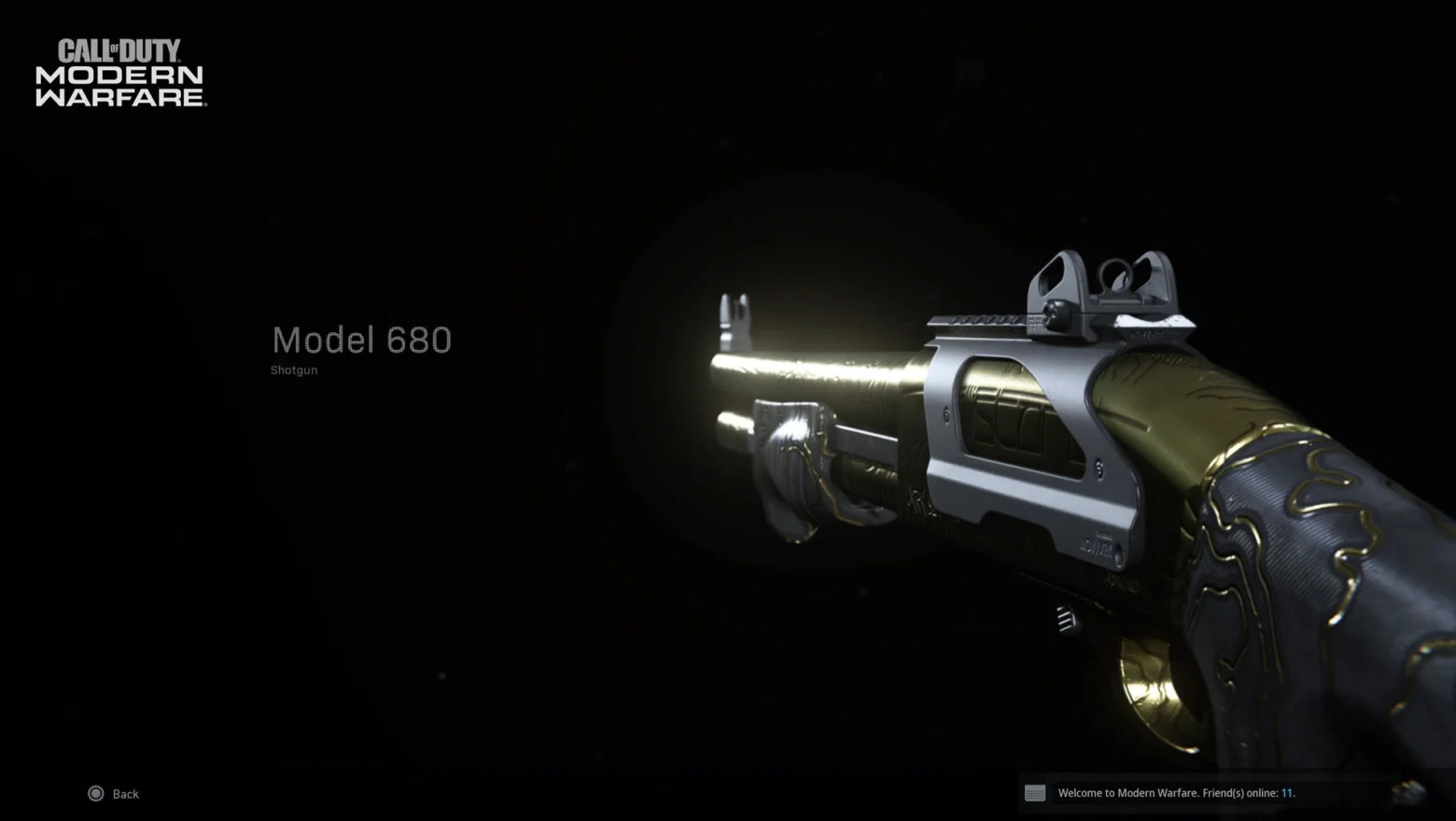 Modern Warfare oro