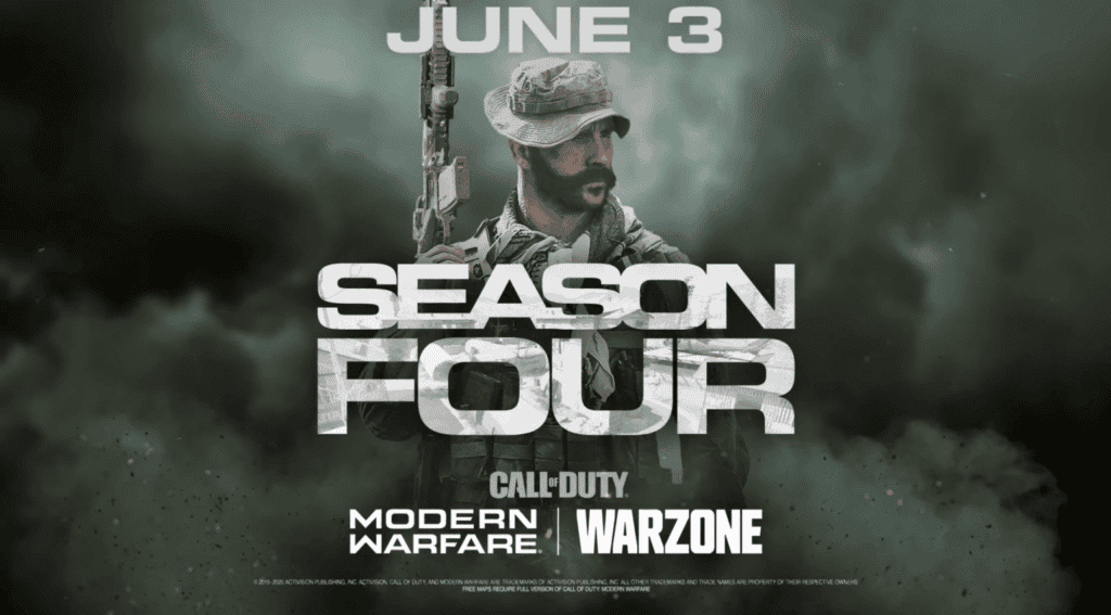 Modern Warfare y Warzone Temporada cuatro