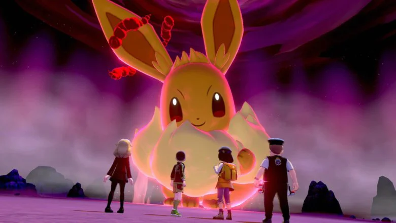 Pokémon Espada y Escudo Eevee Gigamax Incursiones