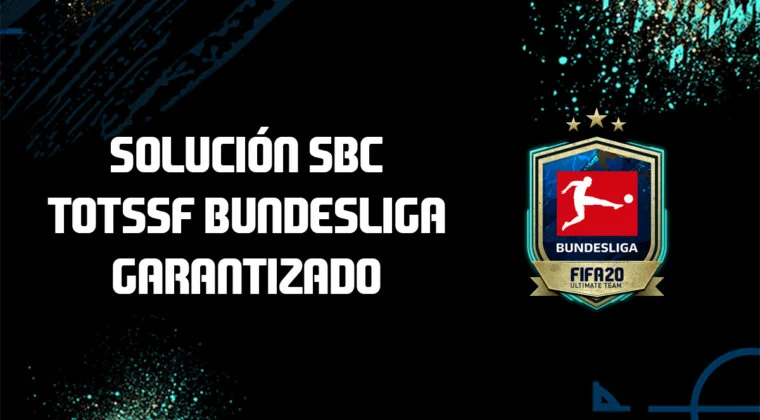 Imagen de FIFA 20: Solución al SBC que nos garantiza un TOTSSF de la Bundesliga