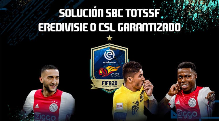 Imagen de FIFA 20: Solución al SBC que nos garantiza un TOTSSF de la Eredivisie o de la CSL