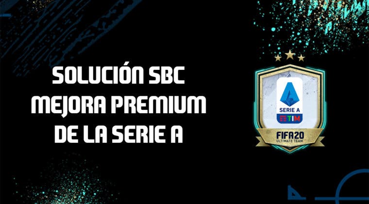 Imagen de FIFA 20: Solución al SBC 'Mejora premium Serie A'