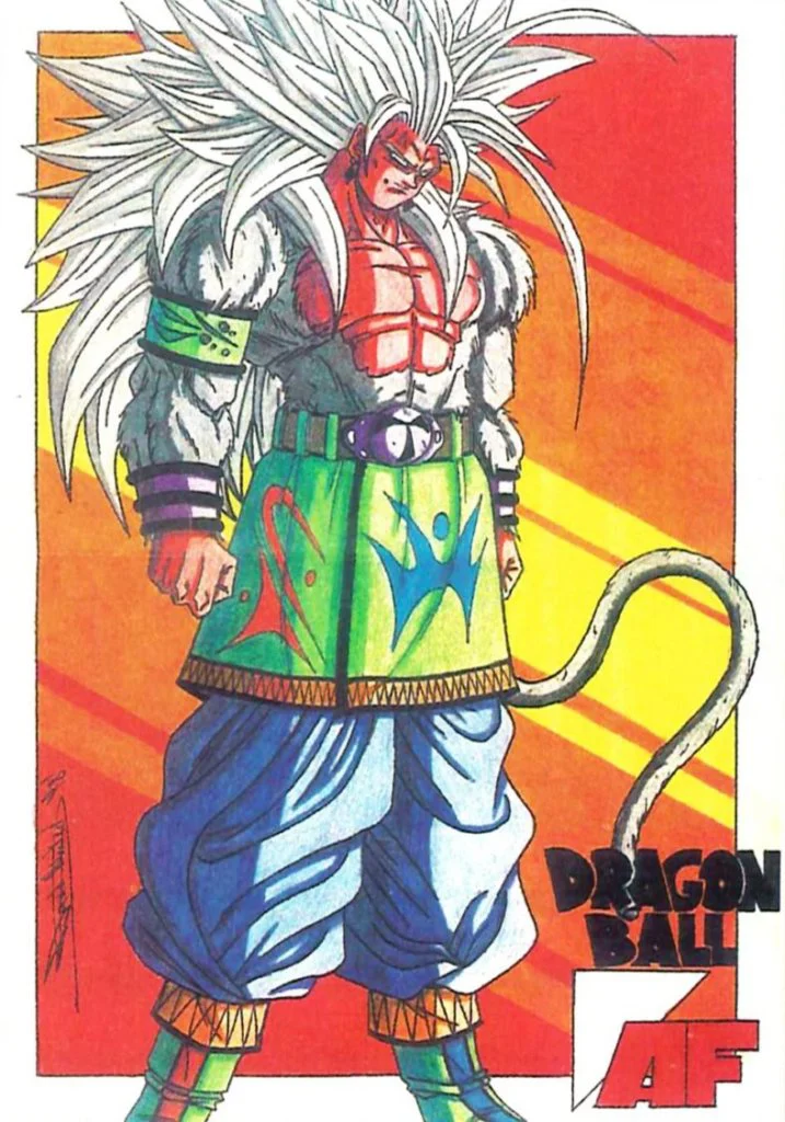 SSJ 5 dragon ball AF