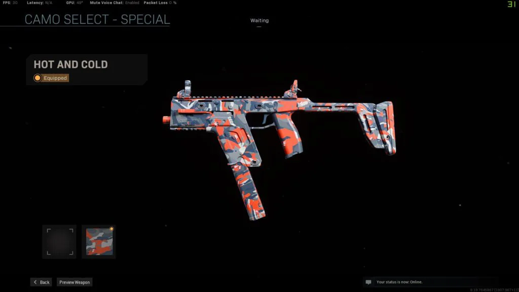 Vector Modern Warfare y Warzone 1