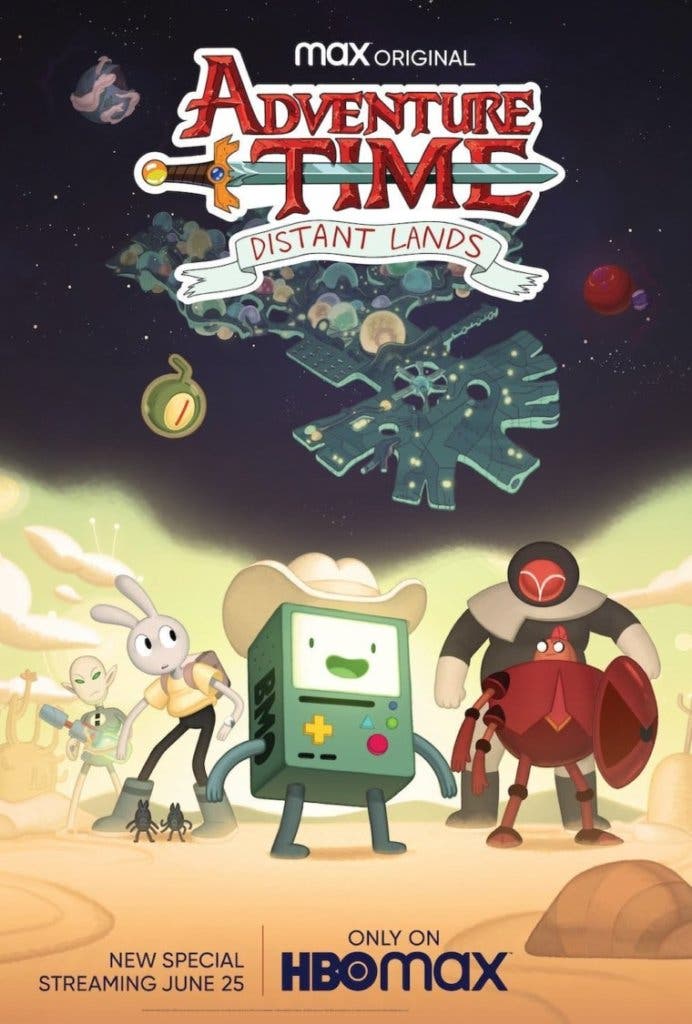 adventure time distant lands bmo special poster 1220309