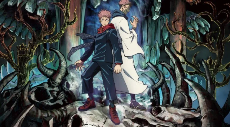 Imagen de Jujutsu Kaisen luce una imagen promocional de su anime