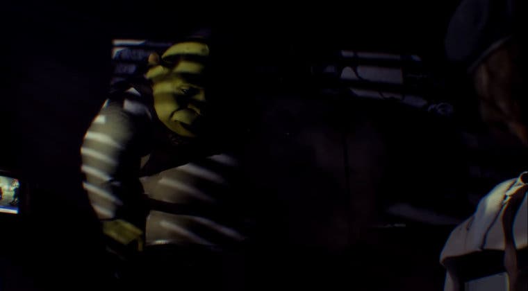 Imagen de Shrek sustituye a Némesis en uno de los mods más horripilantes de Resident Evil 3