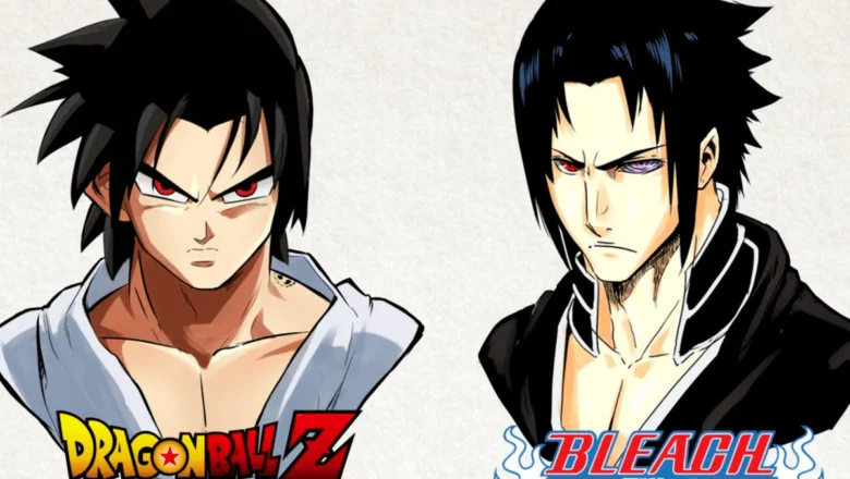 Sasuke (Naruto) en 9 animes diferentes