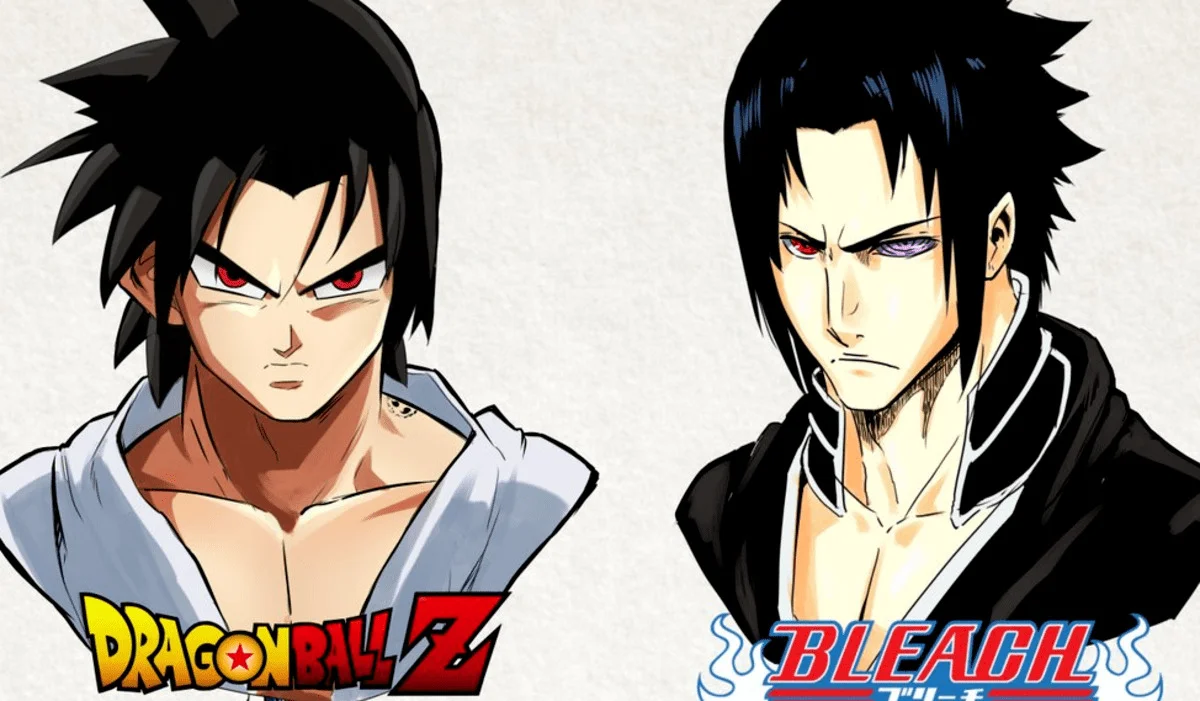 Sasuke (Naruto) en 9 animes diferentes