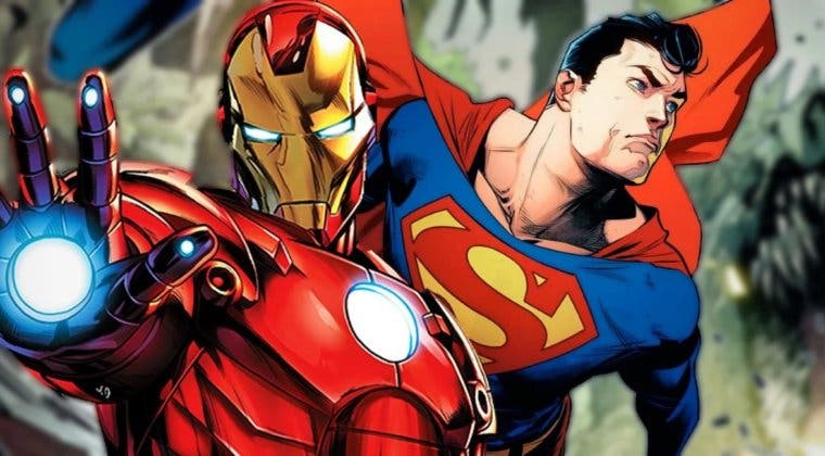Imagen de Superman destroza a Iron Man en este increíble Fan Art
