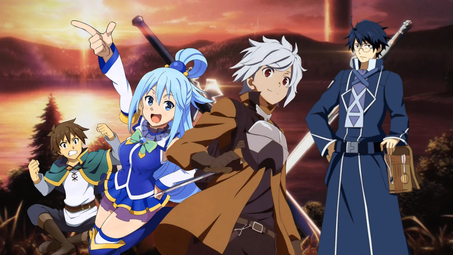 animes similares a Sword Art Online